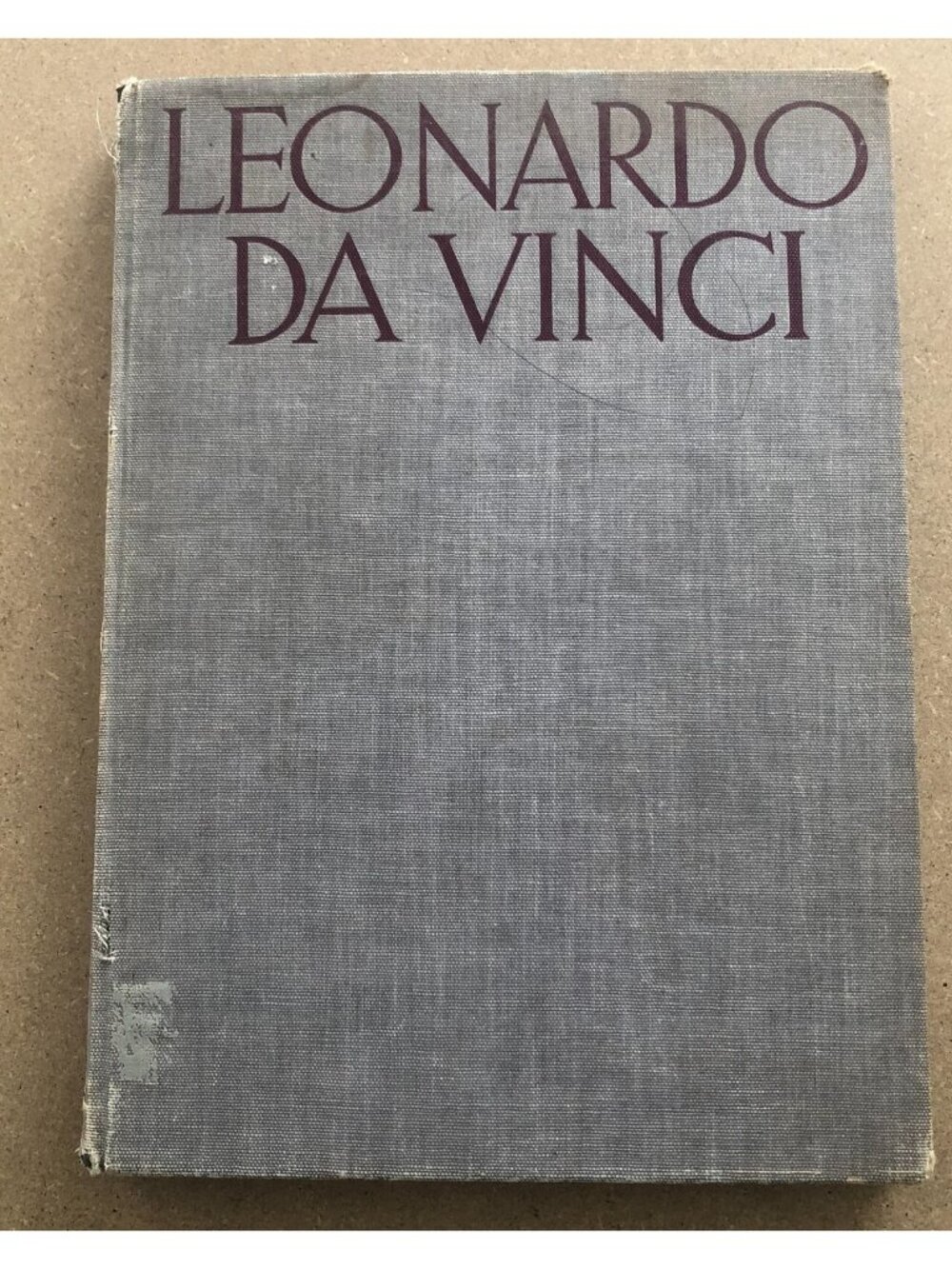 Leonardo Da Vinci Life & Work L. Goldscheider 1959 Phaidon London Paintings